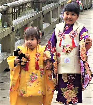 奈良公園を散策すると鹿さんがいっぱい | 着物あそび にっこり